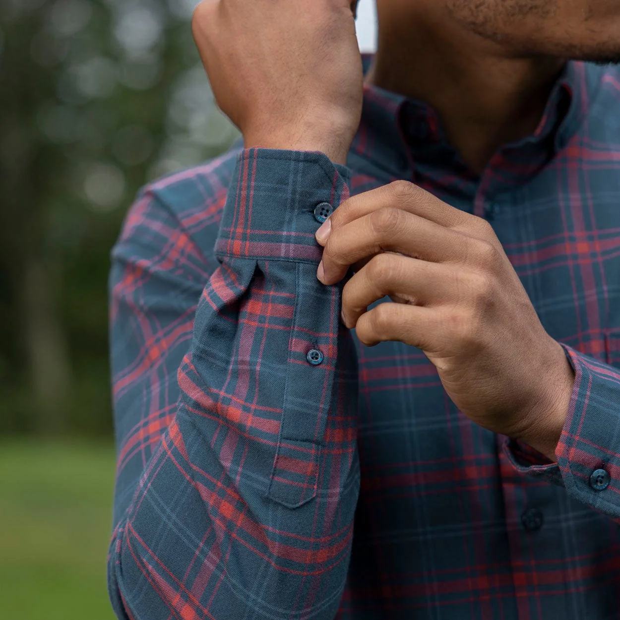 Flangela Bassett - BorlandFlex™ Long Sleeve Flannel (2024 Fit) - Image 6