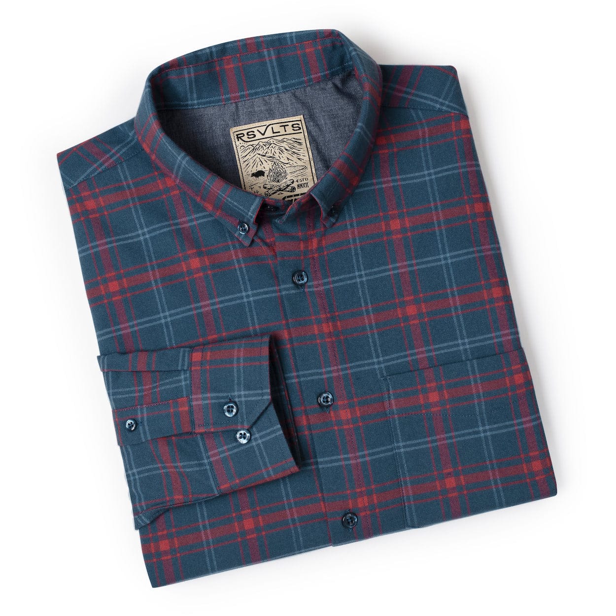 Flangela Bassett - BorlandFlex™ Long Sleeve Flannel (2024 Fit) - Image 8