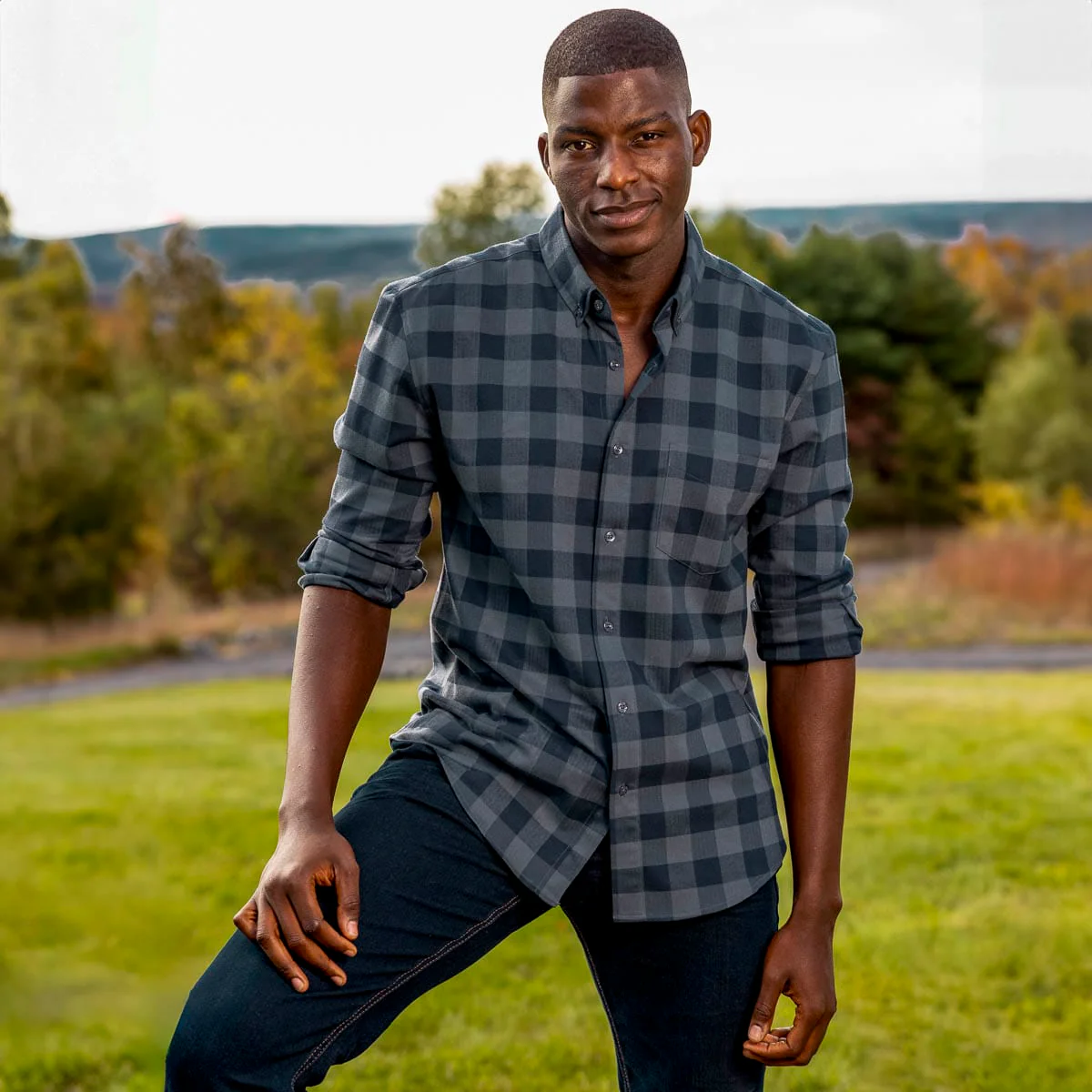 Flangela Flansbury – BorlandFlex™ Long Sleeve Flannel (2024 Fit) - Image 2
