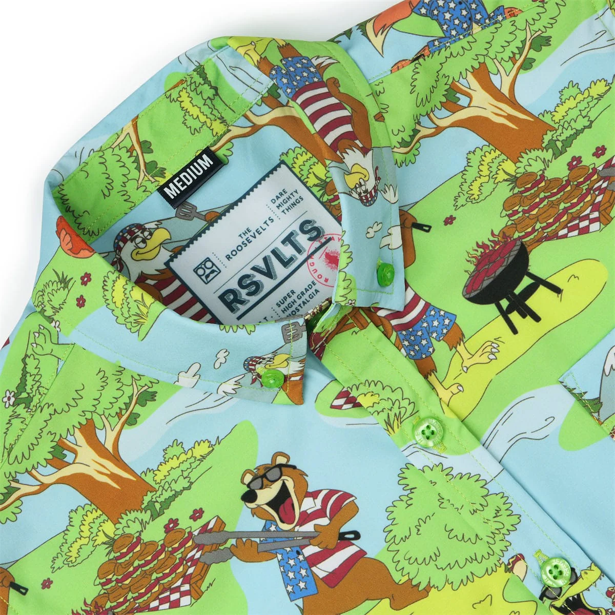 Forest Fourth – Youth KUNUFLEX Short Sleeve Shirt - Image 3