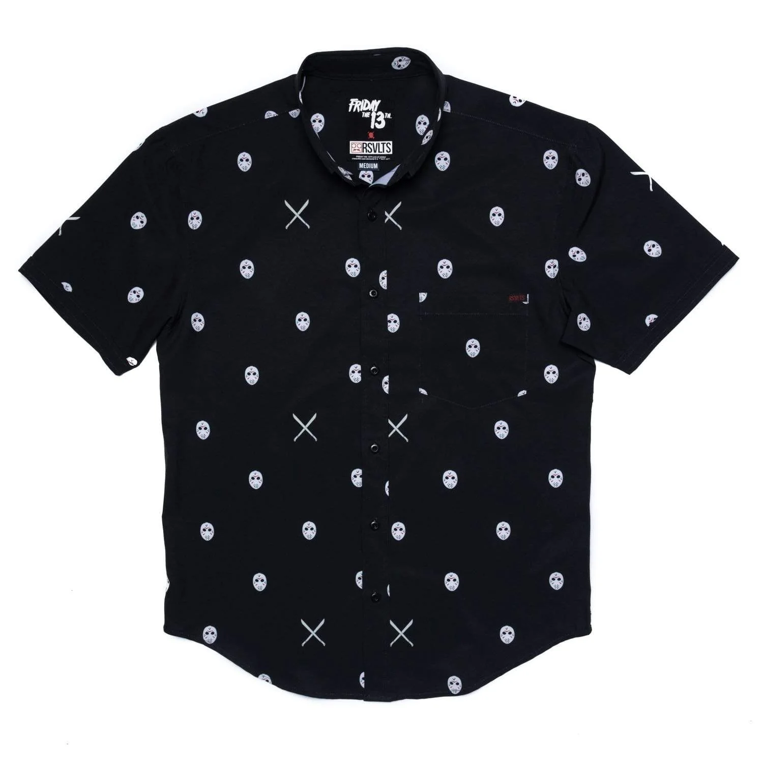 Friday the 13th "Greetings from Crystal Lake" – KUNUFLEX Short Sleeve Shirt - Image 2