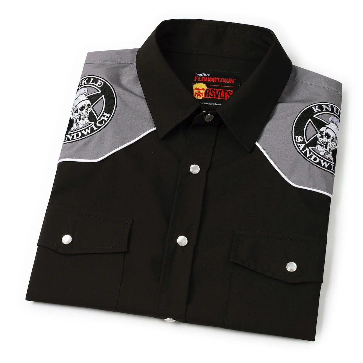 Guy Fieri "Knuckle Sandwich" – Roper Short Sleeve Shirt - Image 8