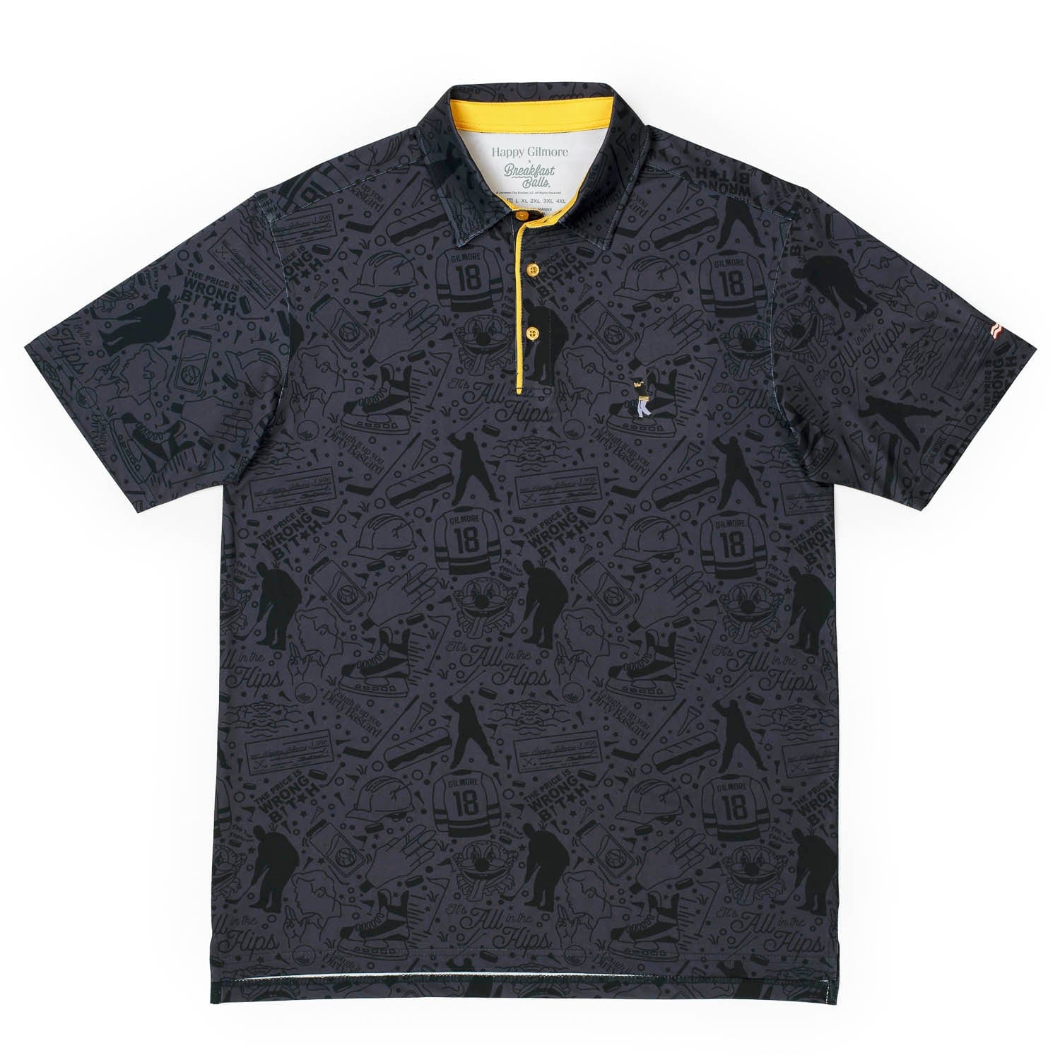 Happy Gilmore “Just Tap It In” – All-Day Polo