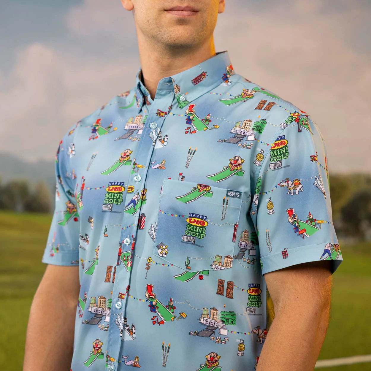 Happy Gilmore "You're Gonna Die, Clown!" – KUNUFLEX Short Sleeve Shirt - Image 5