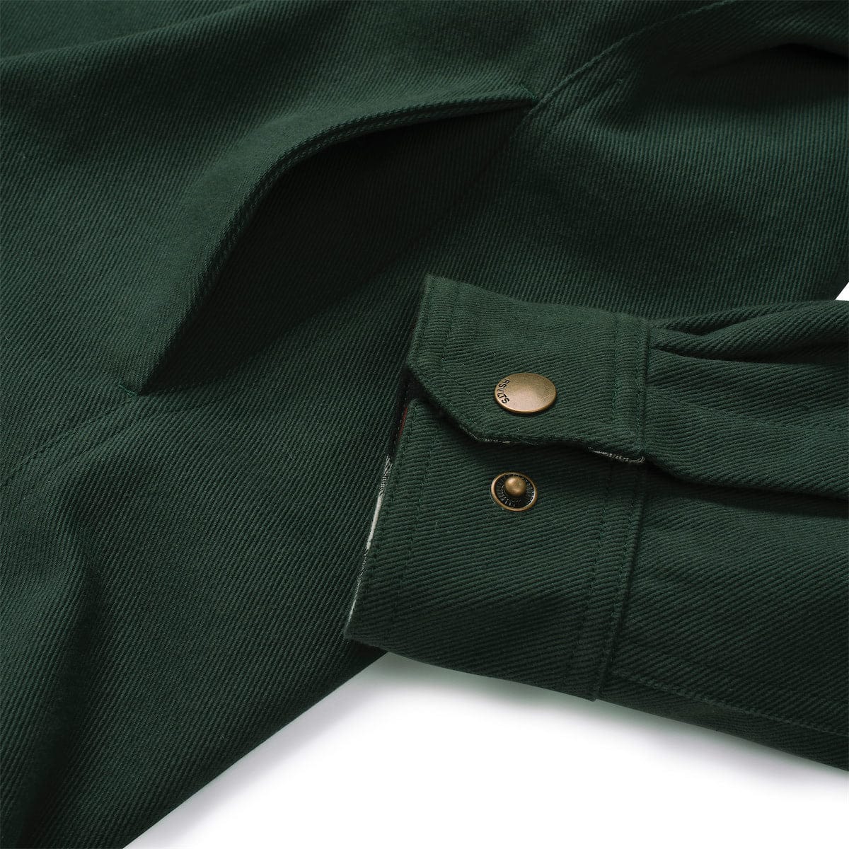 Heavy-Duty Shirt Jacket "Hunter Green" – RSVLTS Reserve - Image 10