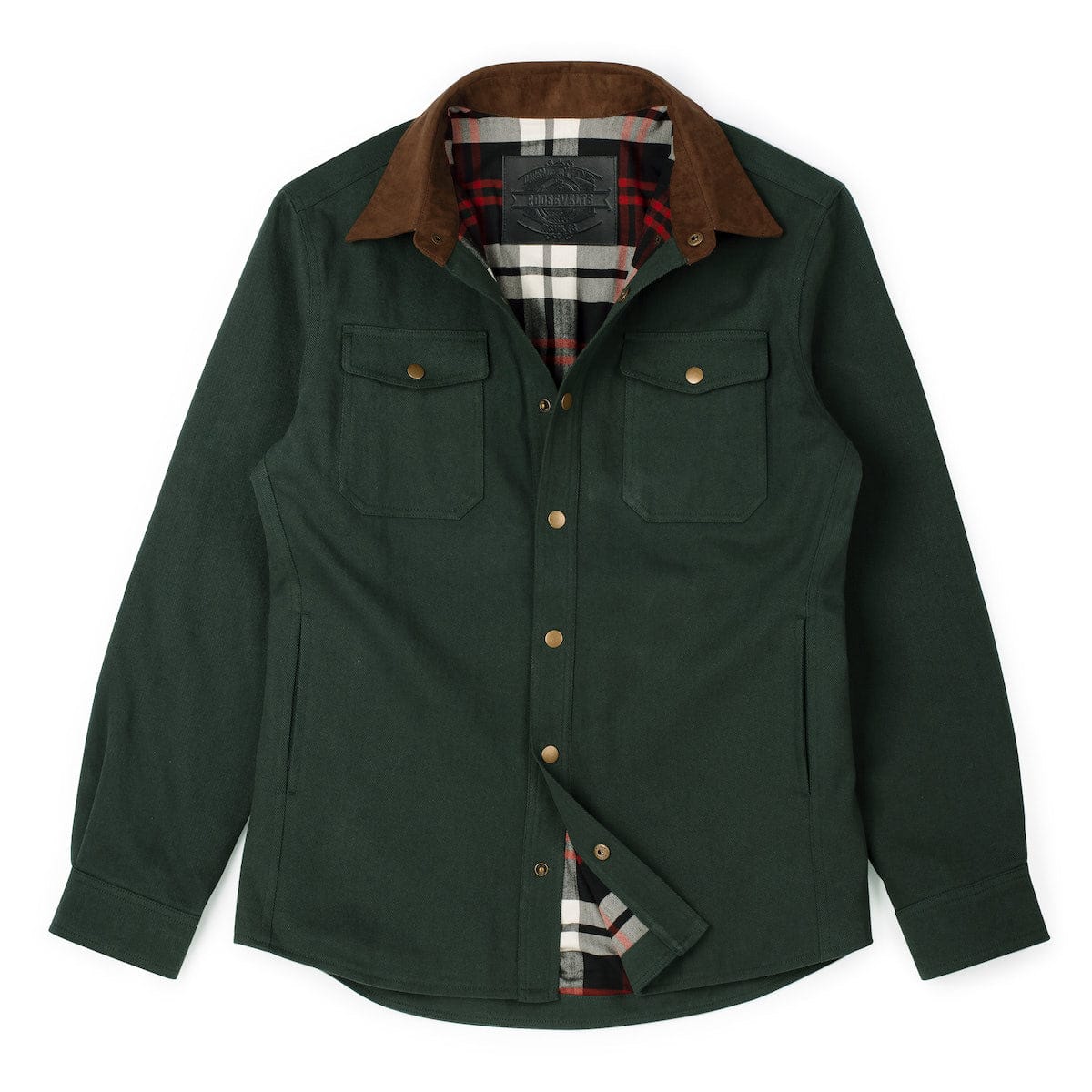 Heavy-Duty Shirt Jacket "Hunter Green" – RSVLTS Reserve - Image 12