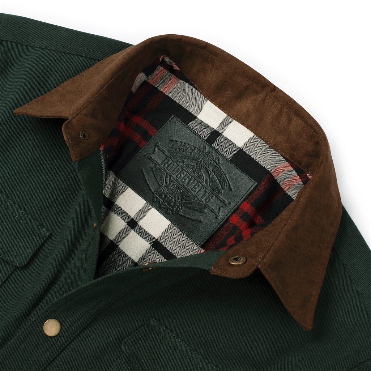 Heavy-Duty Shirt Jacket "Hunter Green" – RSVLTS Reserve - Image 3