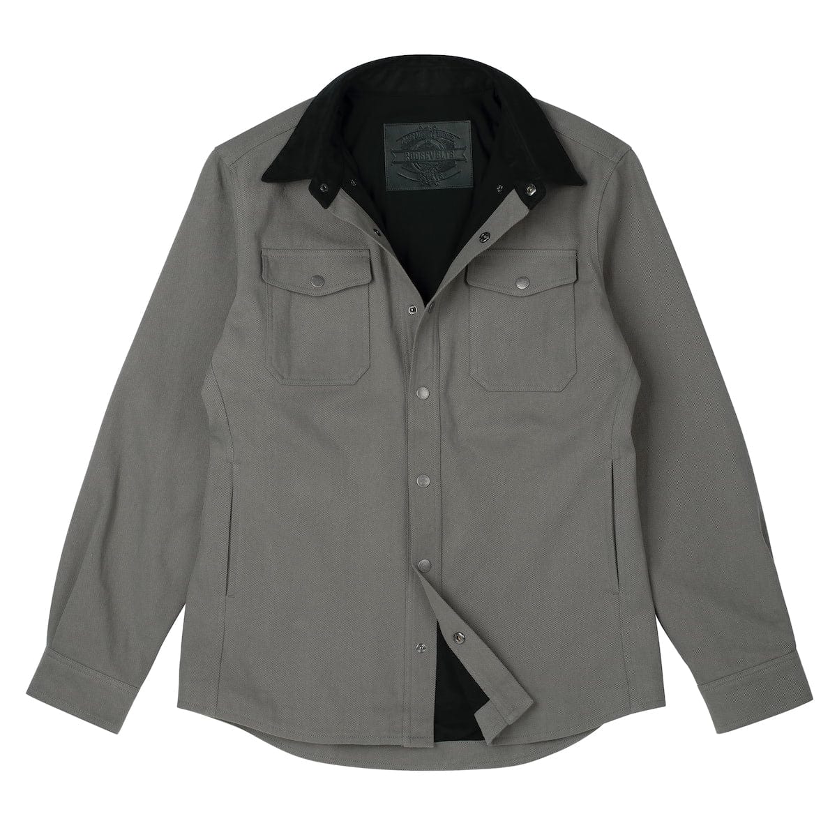 Heavy-Duty Shirt Jacket "Pewter" – RSVLTS Reserve - Image 9