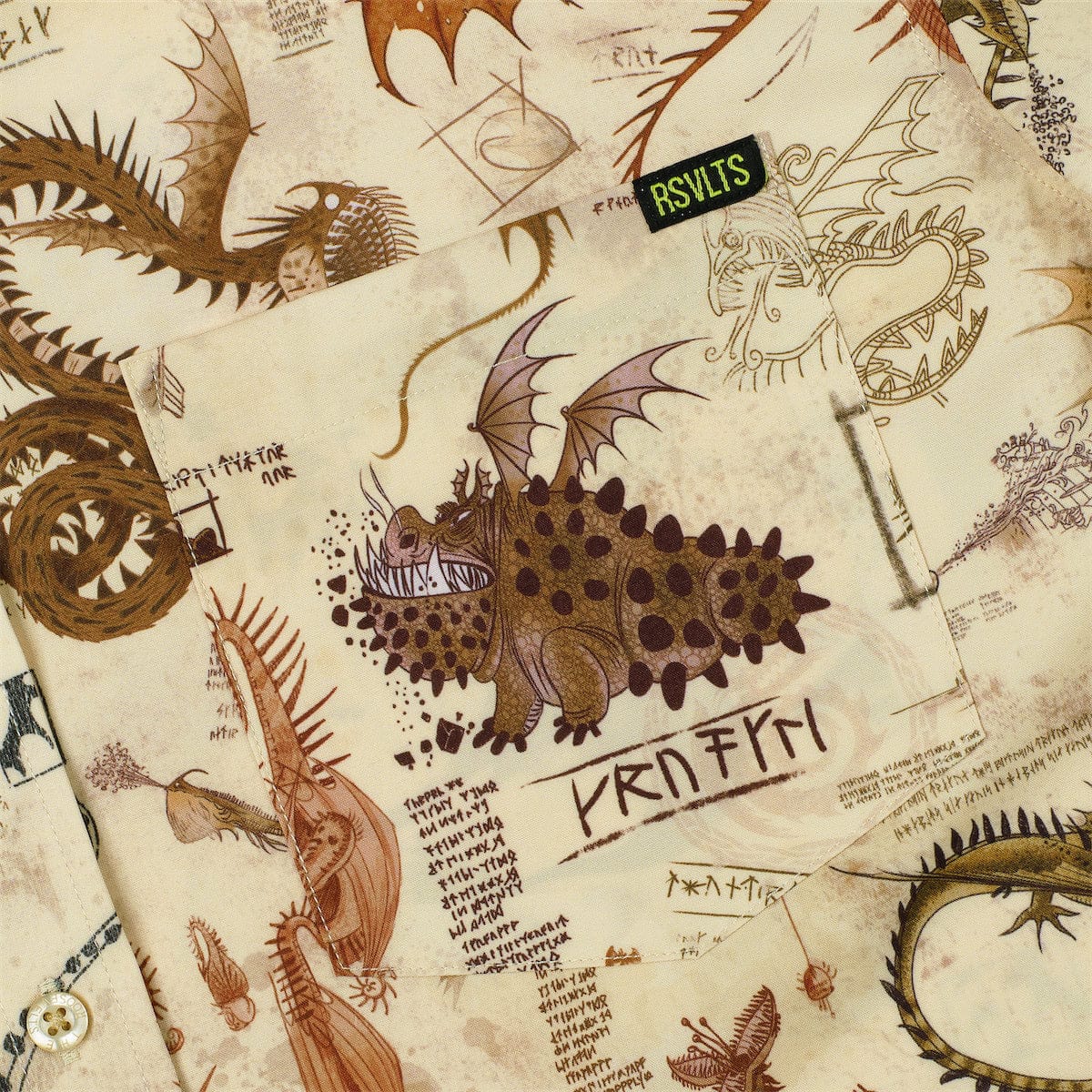 How to Train Your Dragon "Book of Dragons" – KUNUFLEX Short Sleeve Shirt - Image 3