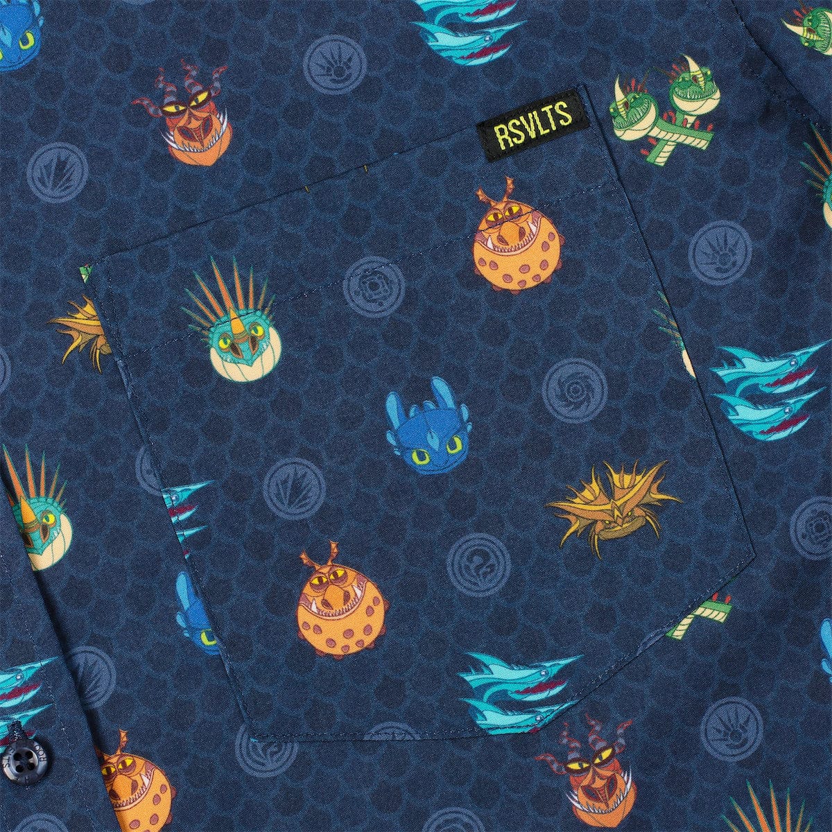 How to Train Your Dragon "Fiery Faces" – KUNUFLEX Short Sleeve Shirt - Image 3