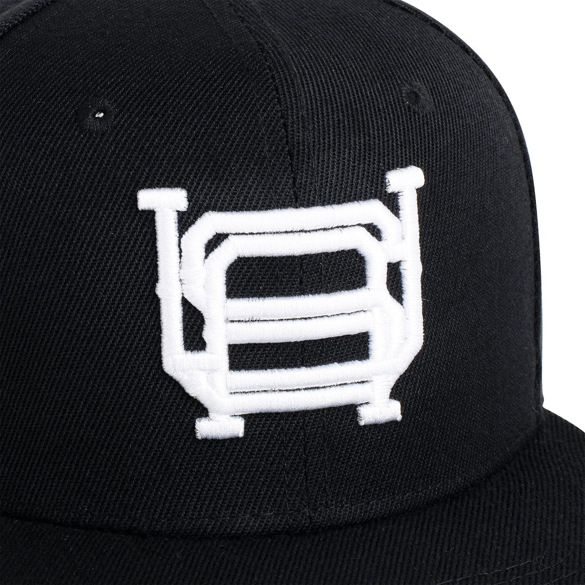 Interlocking USA (Black & White) – TLB Hat - Image 4