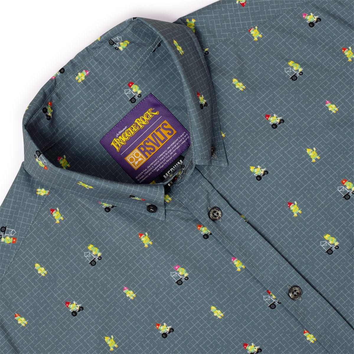 Fraggle Rock "Diggin' Doozers" – KUNUFLEX Short Sleeve Shirt - Image 8