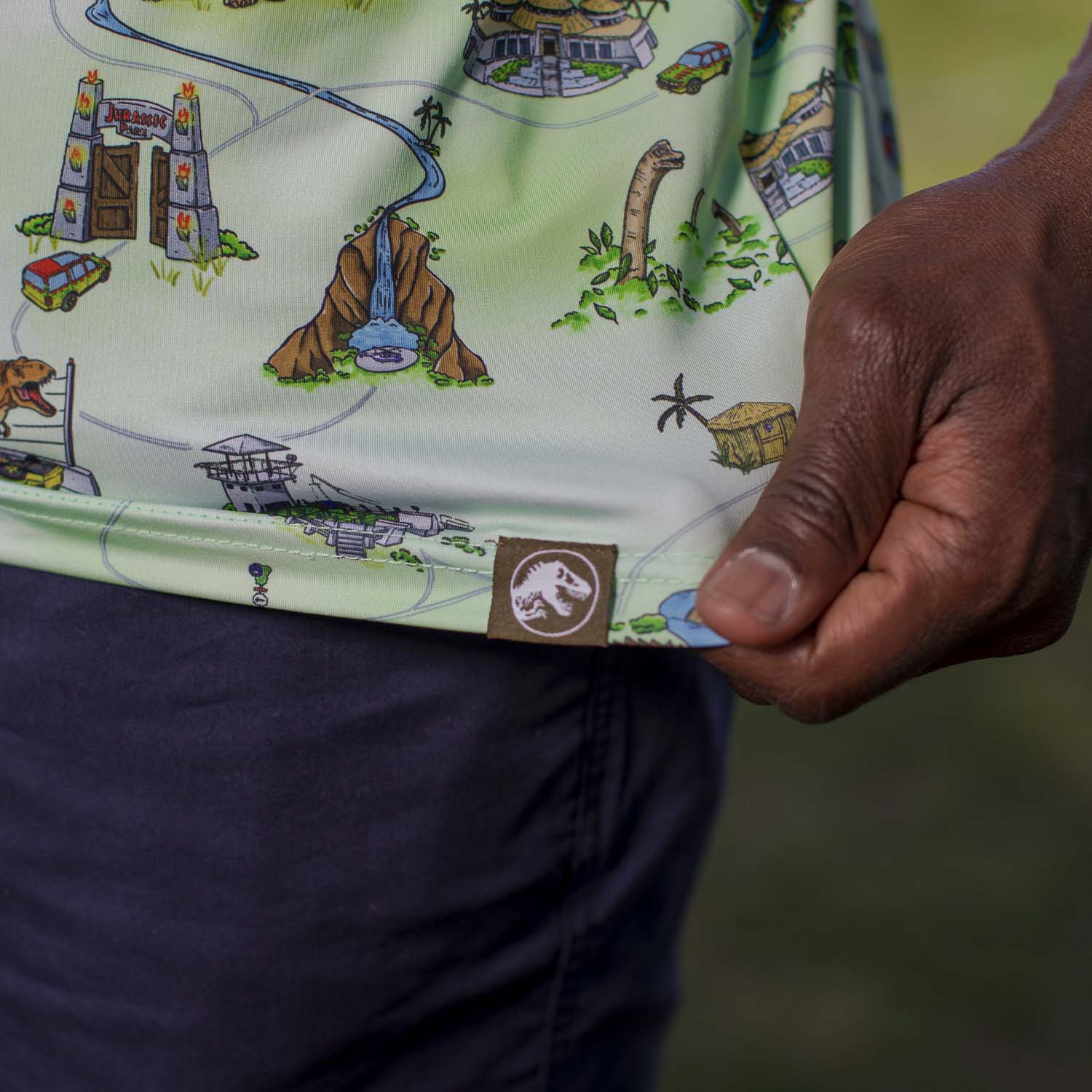Jurassic Park “Park Map” – All-Day Polo - Image 6