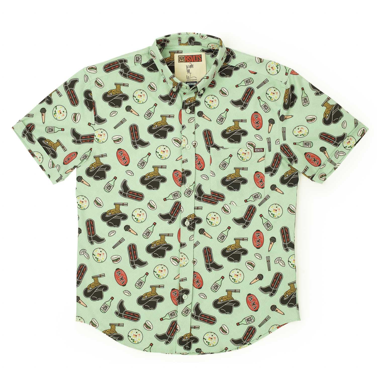 Justin Warner "Karaoke Cowboy" – KUNUFLEX Short Sleeve Shirt - Image 4