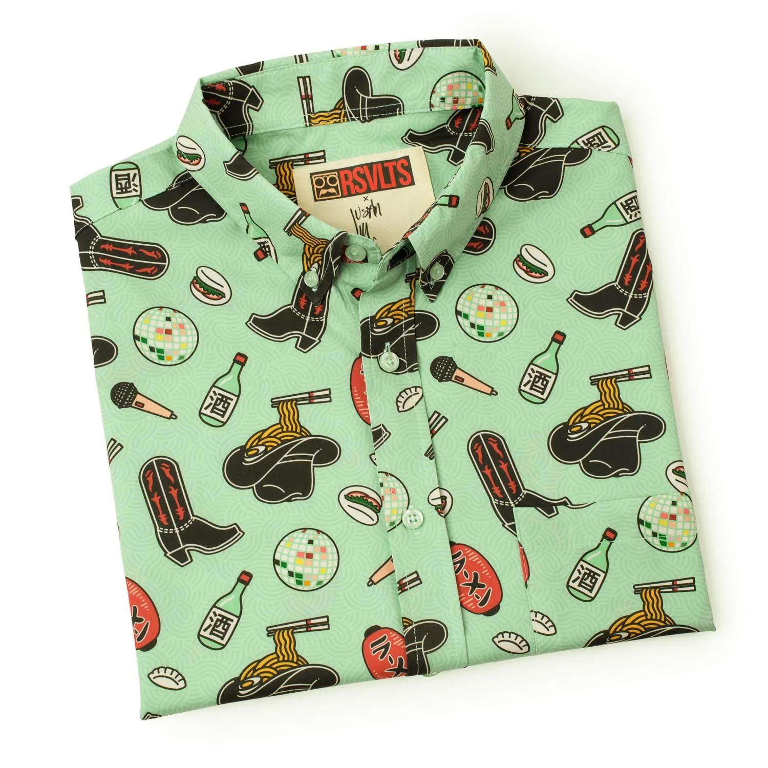 Justin Warner "Karaoke Cowboy" – KUNUFLEX Short Sleeve Shirt - Image 8