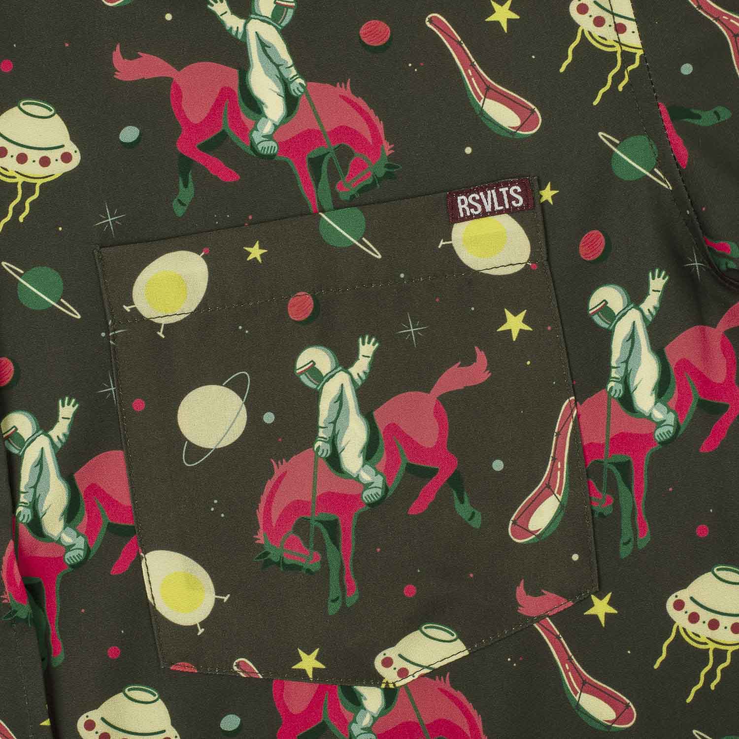 Justin Warner "Space Cowboy" – KUNUFLEX Short Sleeve Shirt - Image 5