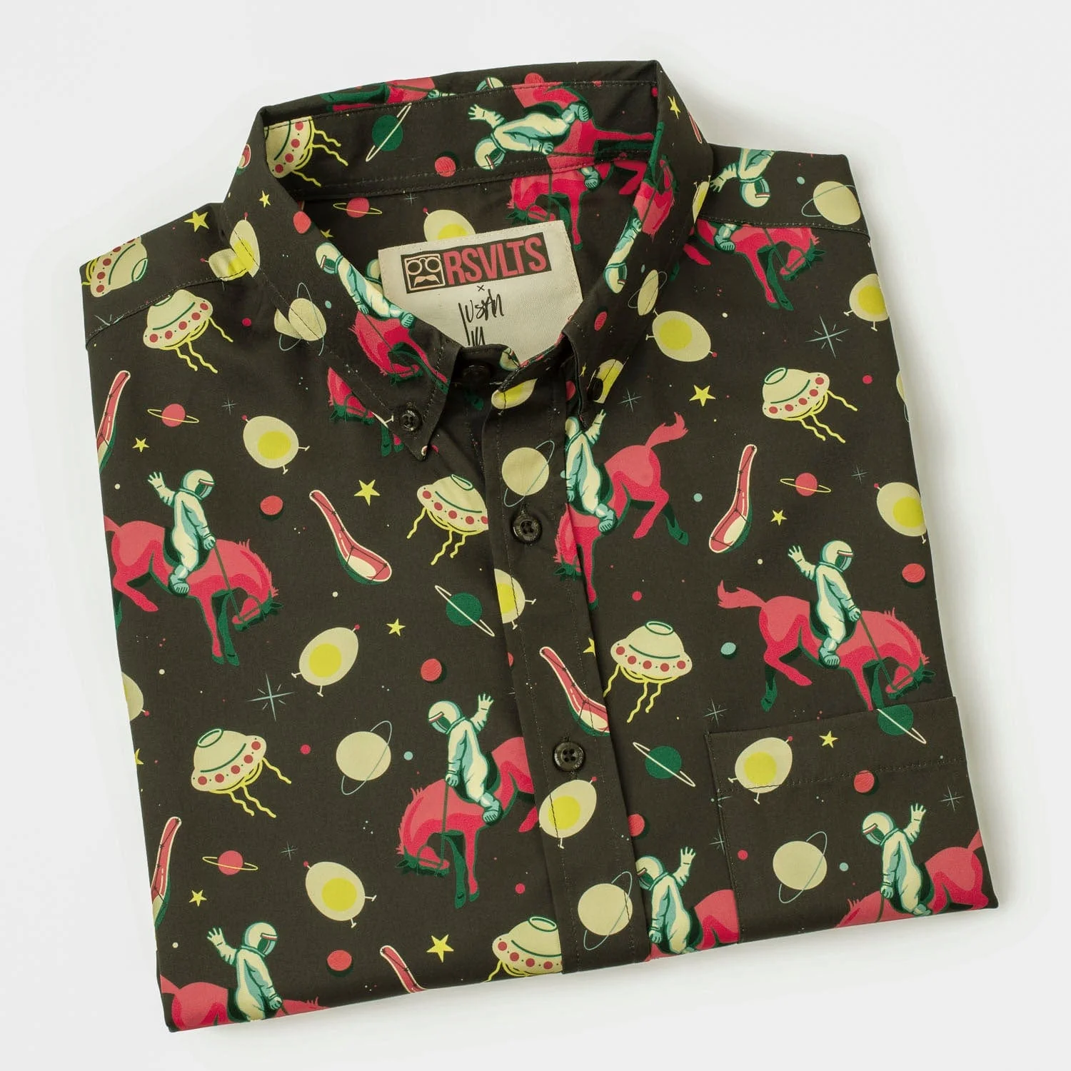 Justin Warner "Space Cowboy" – KUNUFLEX Short Sleeve Shirt - Image 7