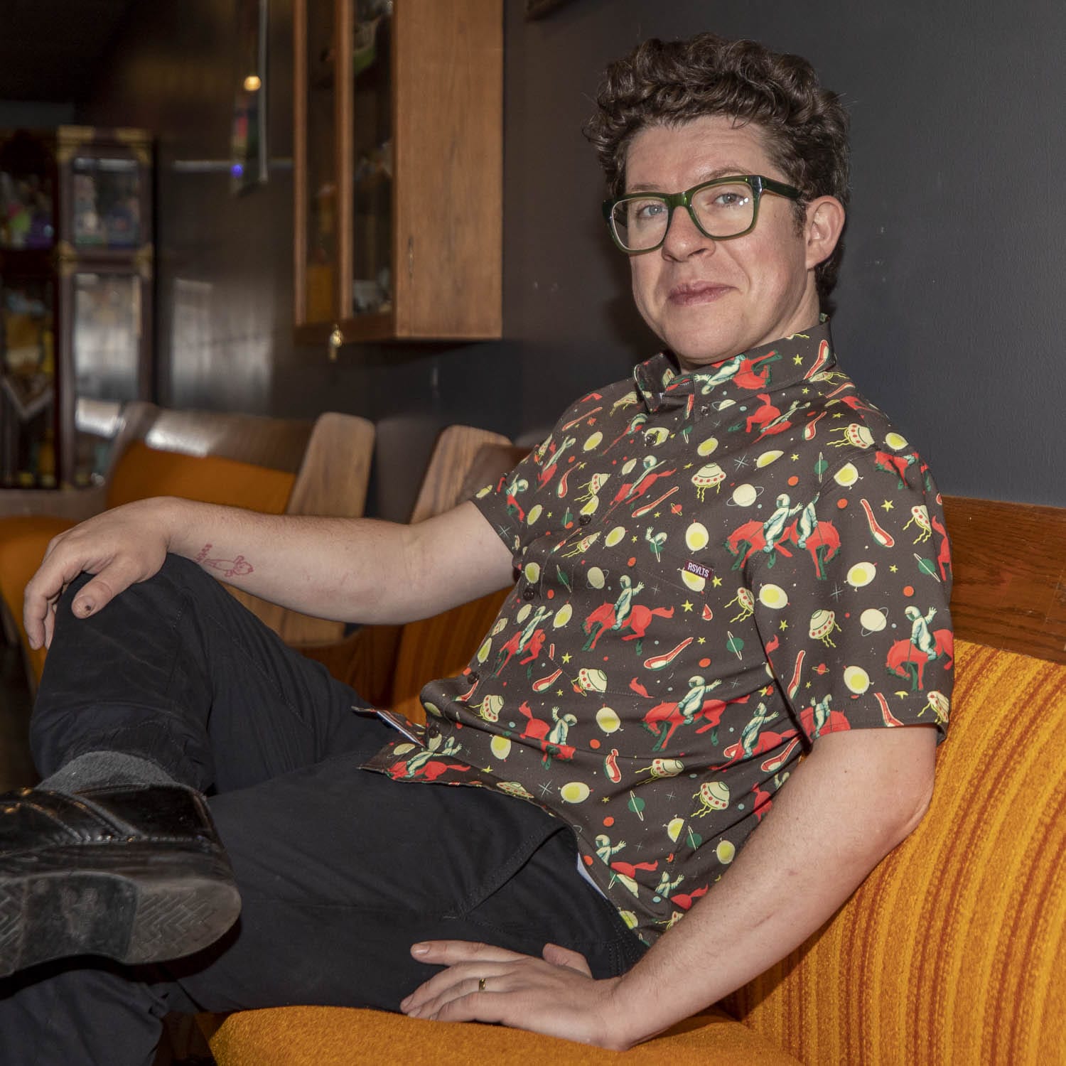 Justin Warner "Space Cowboy" – KUNUFLEX Short Sleeve Shirt - Image 8