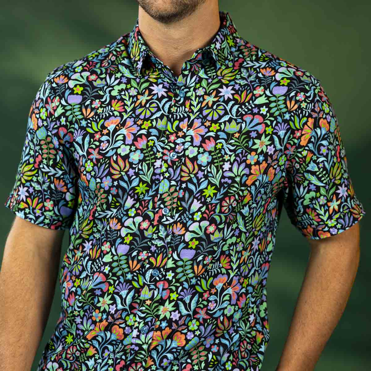 Kaleidos – Bamboo Short Sleeve Shirt