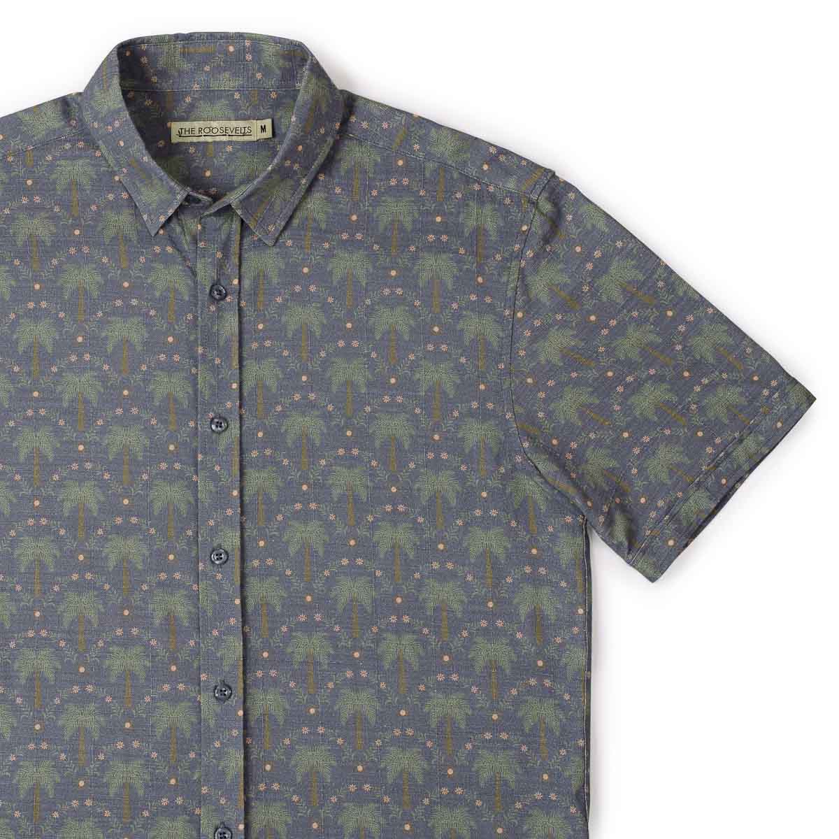 Keep Palm – Bamboo Short Sleeve Shirt - Image 2