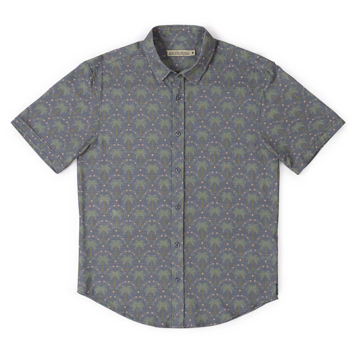 Keep Palm – Bamboo Short Sleeve Shirt - Image 5