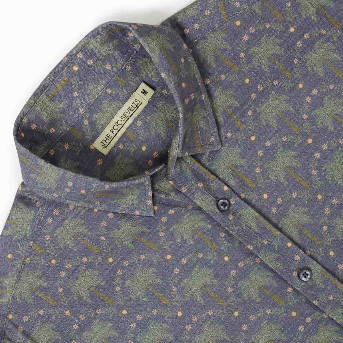 Keep Palm – Bamboo Short Sleeve Shirt - Image 6