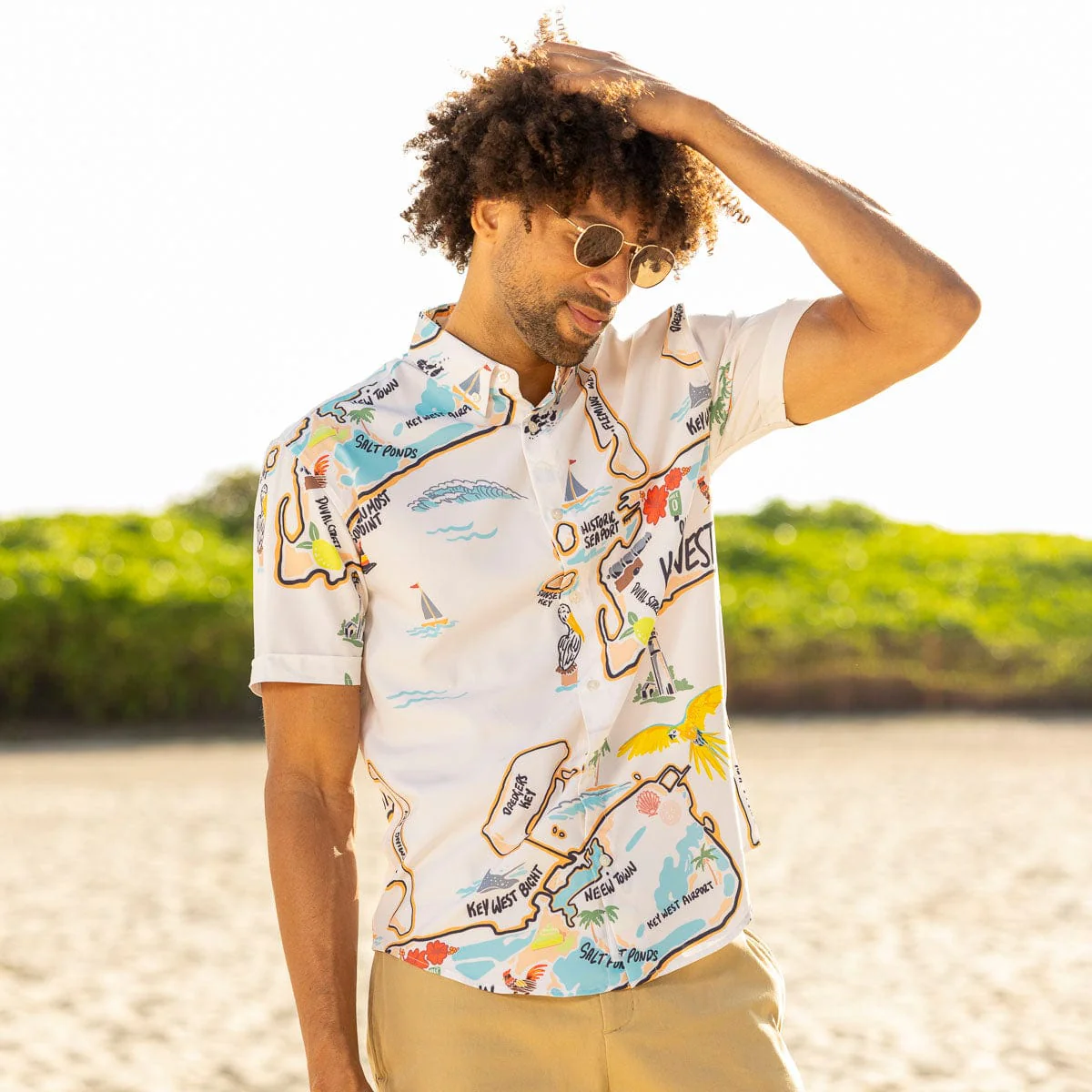 Key West – KUNUFLEX Short Sleeve Shirt - Image 3