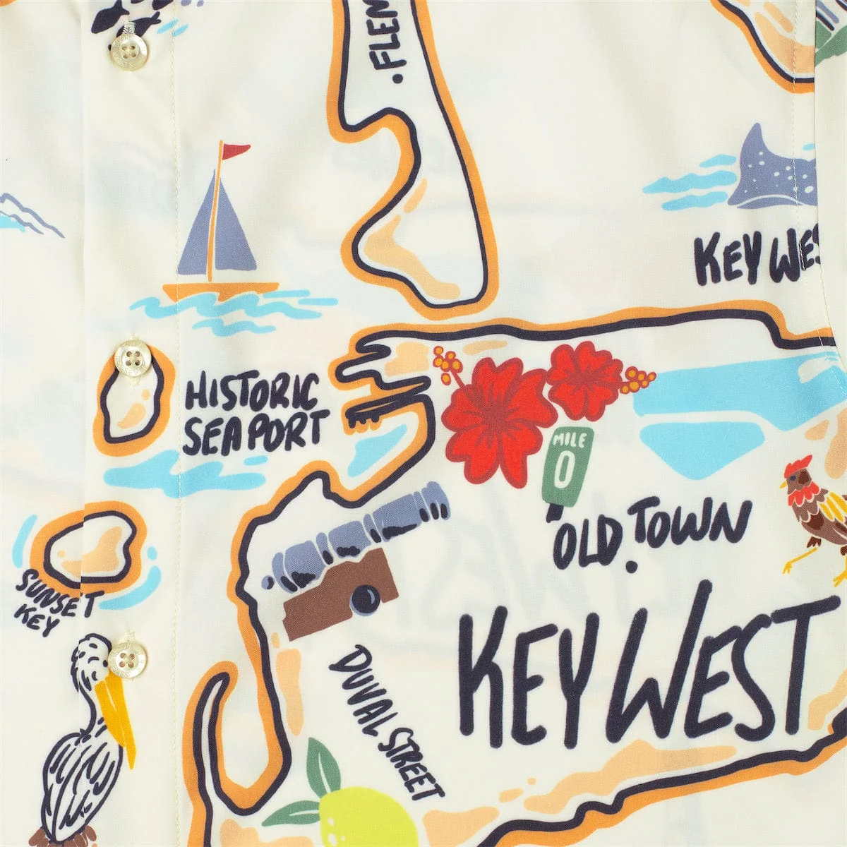 Key West – KUNUFLEX Short Sleeve Shirt - Image 5