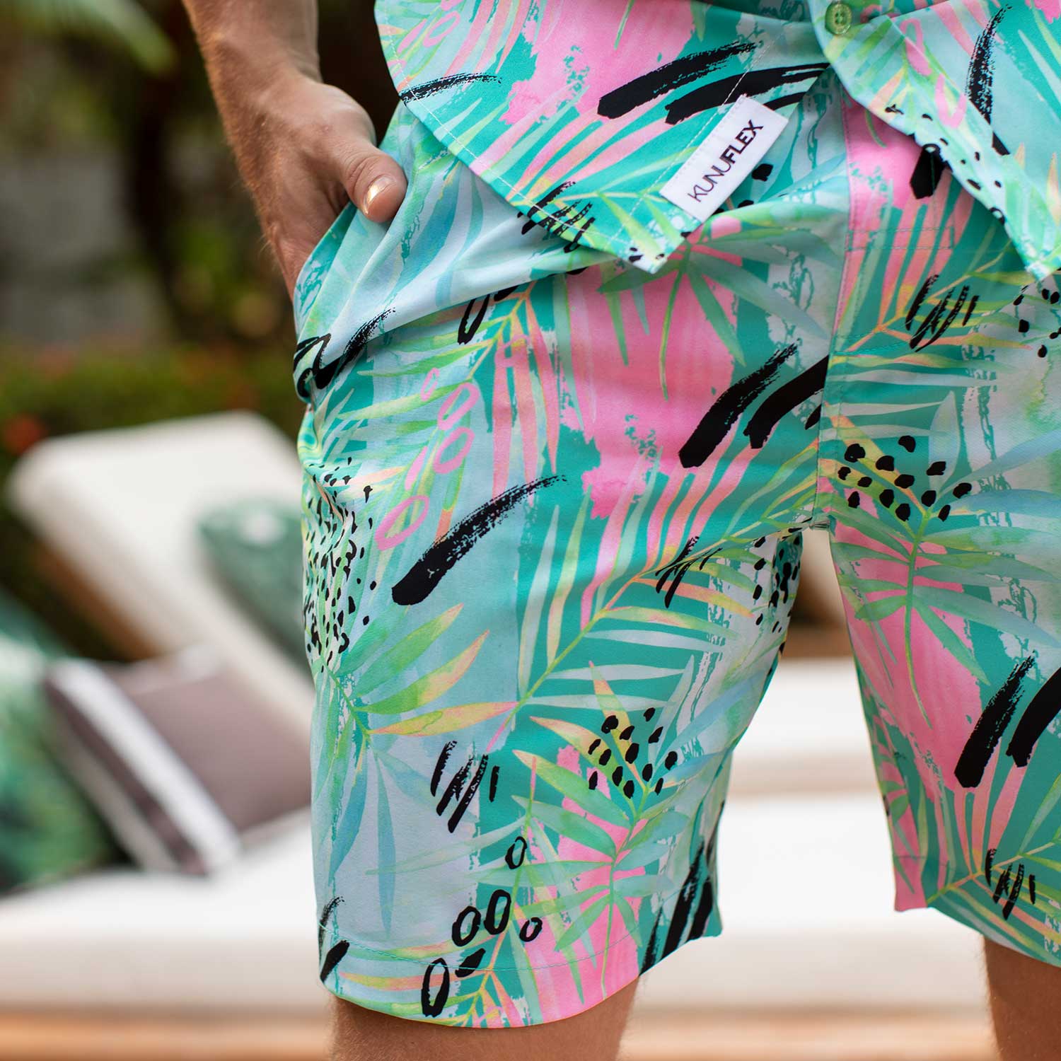 La Croy "Dragon Fruit" – Hybrid Shorts - Image 3
