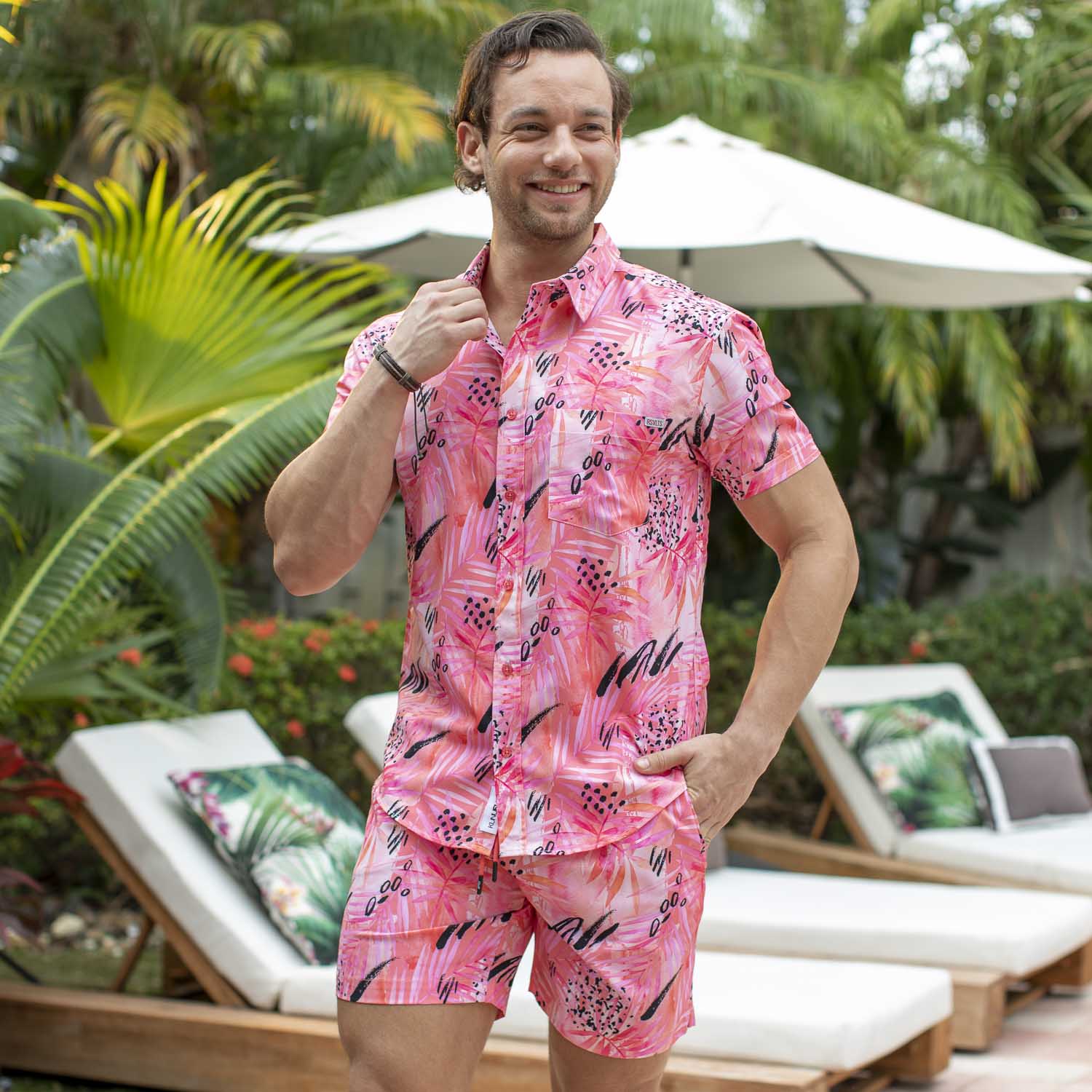 La Croy "Strawberry Margarita" – Hybrid Shorts - Image 5