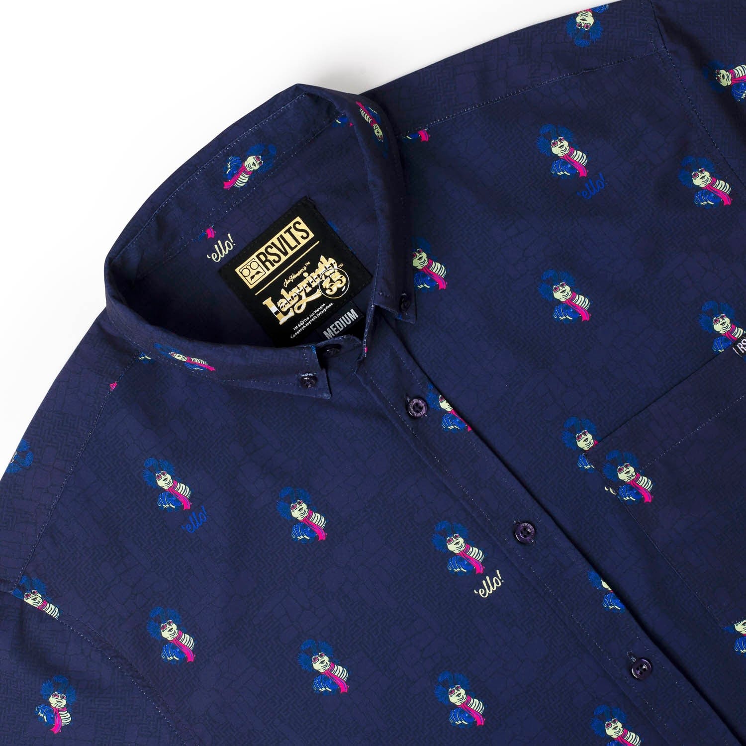Labyrinth "Ello!" – KUNUFLEX Short Sleeve Shirt - Image 6