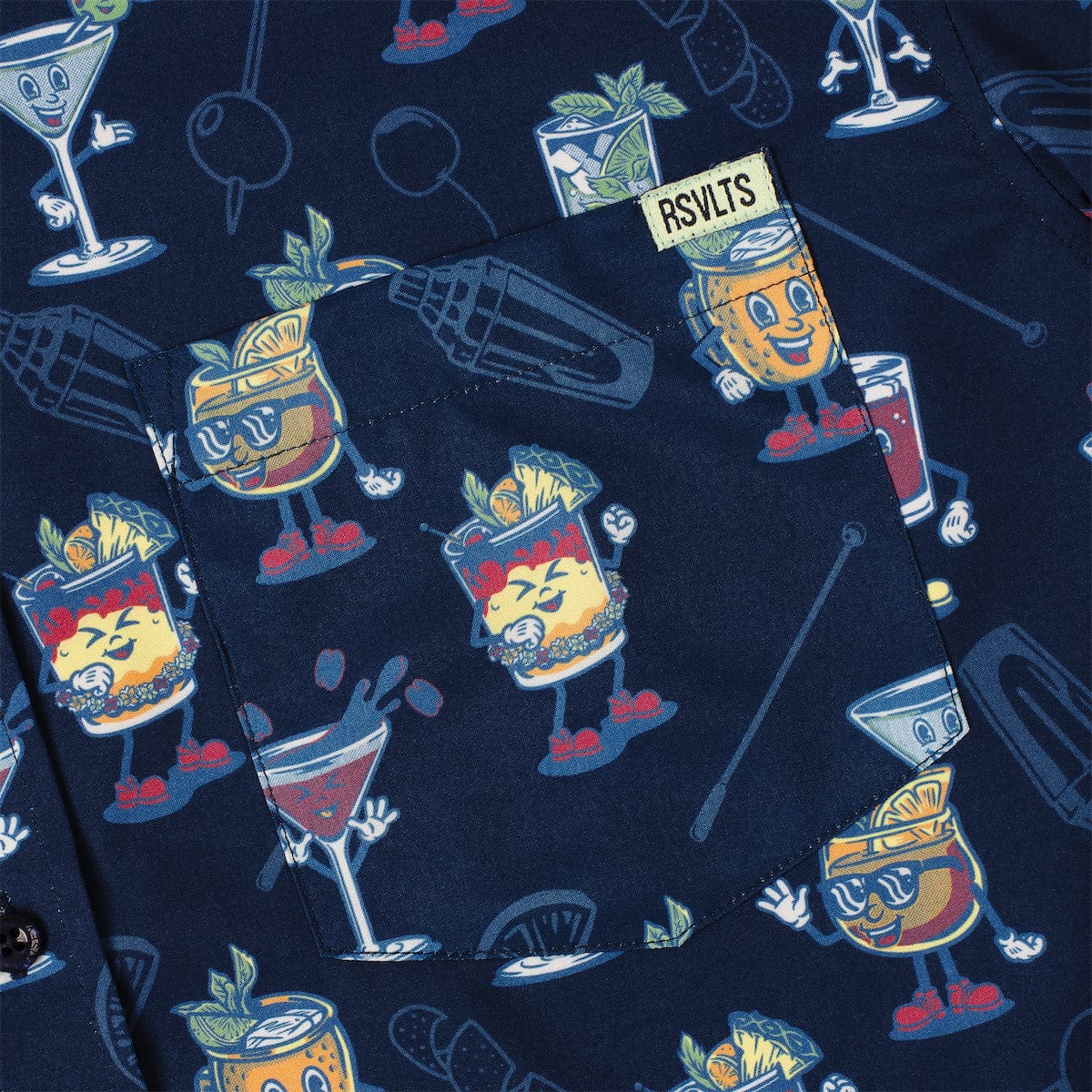 Let's All Go to the Lobby Bar – KUNUFLEX Short Sleeve Shirt - Image 6