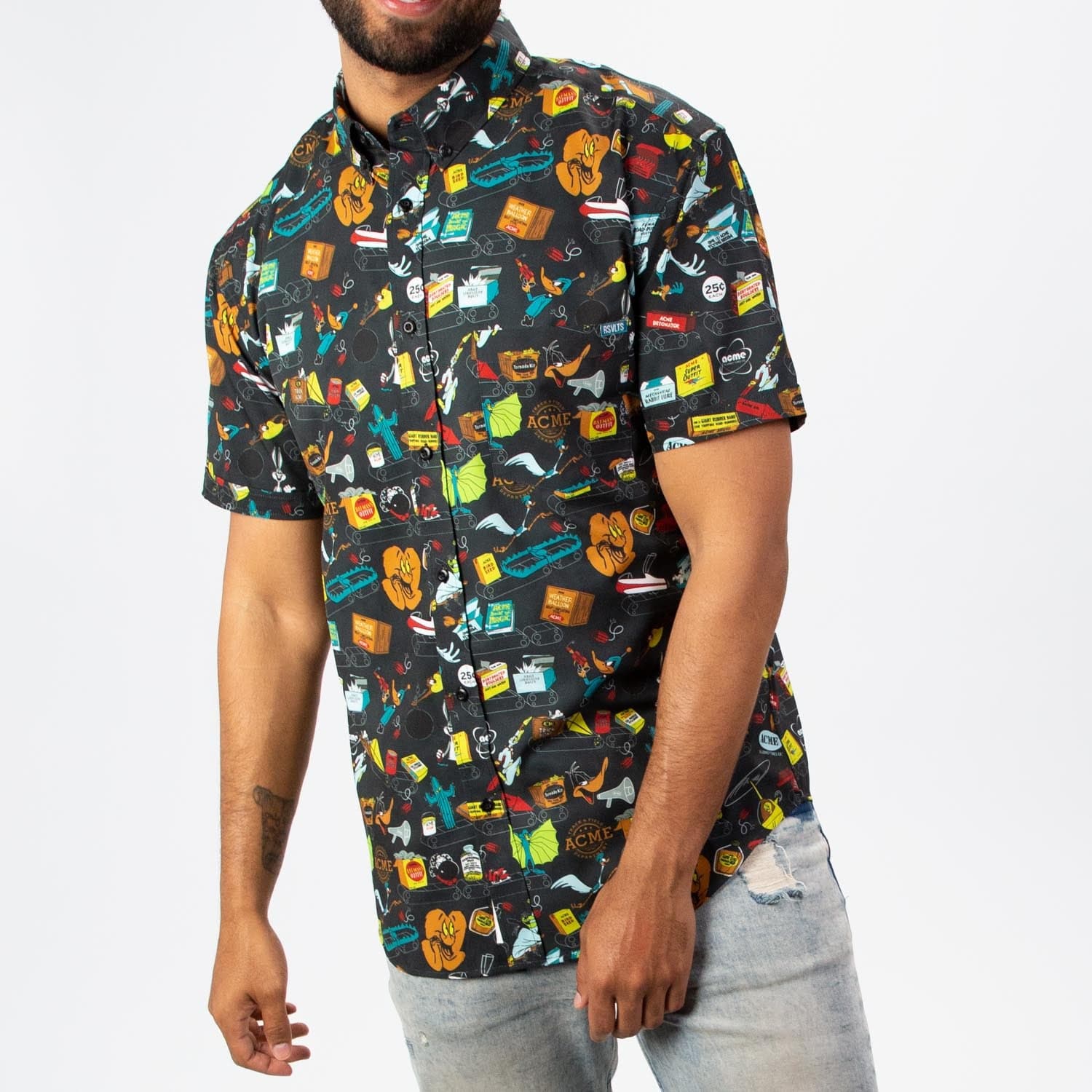 Looney Tunes "The ACME Catalog" – KUNUFLEX Short Sleeve Shirt - Image 3