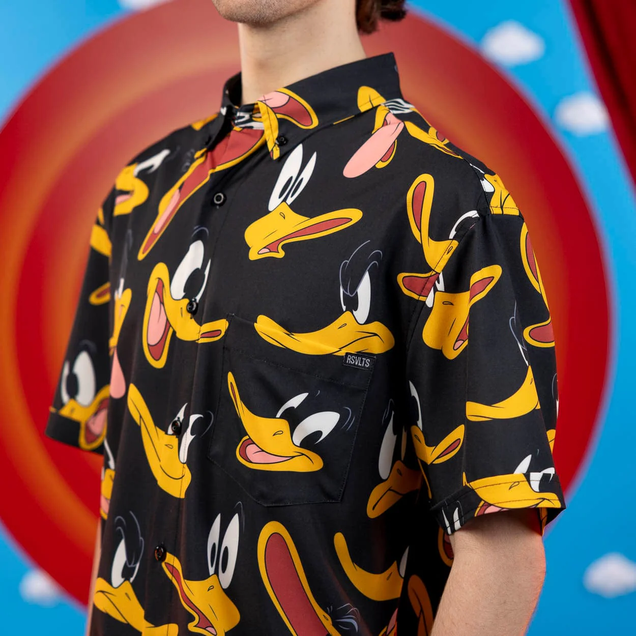 Looney Tunes "Duck Amuck" – KUNUFLEX Short Sleeve Shirt - Image 4
