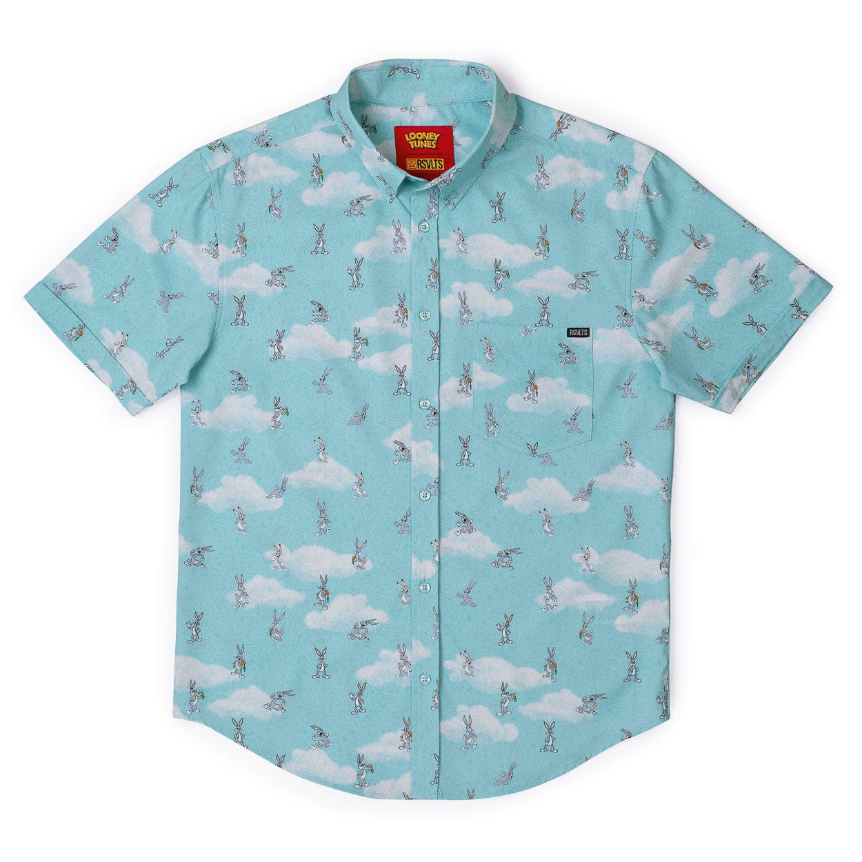 Looney Tunes "The Ehhh-volution of Bugs" – KUNUFLEX Short Sleeve Shirt - Image 4