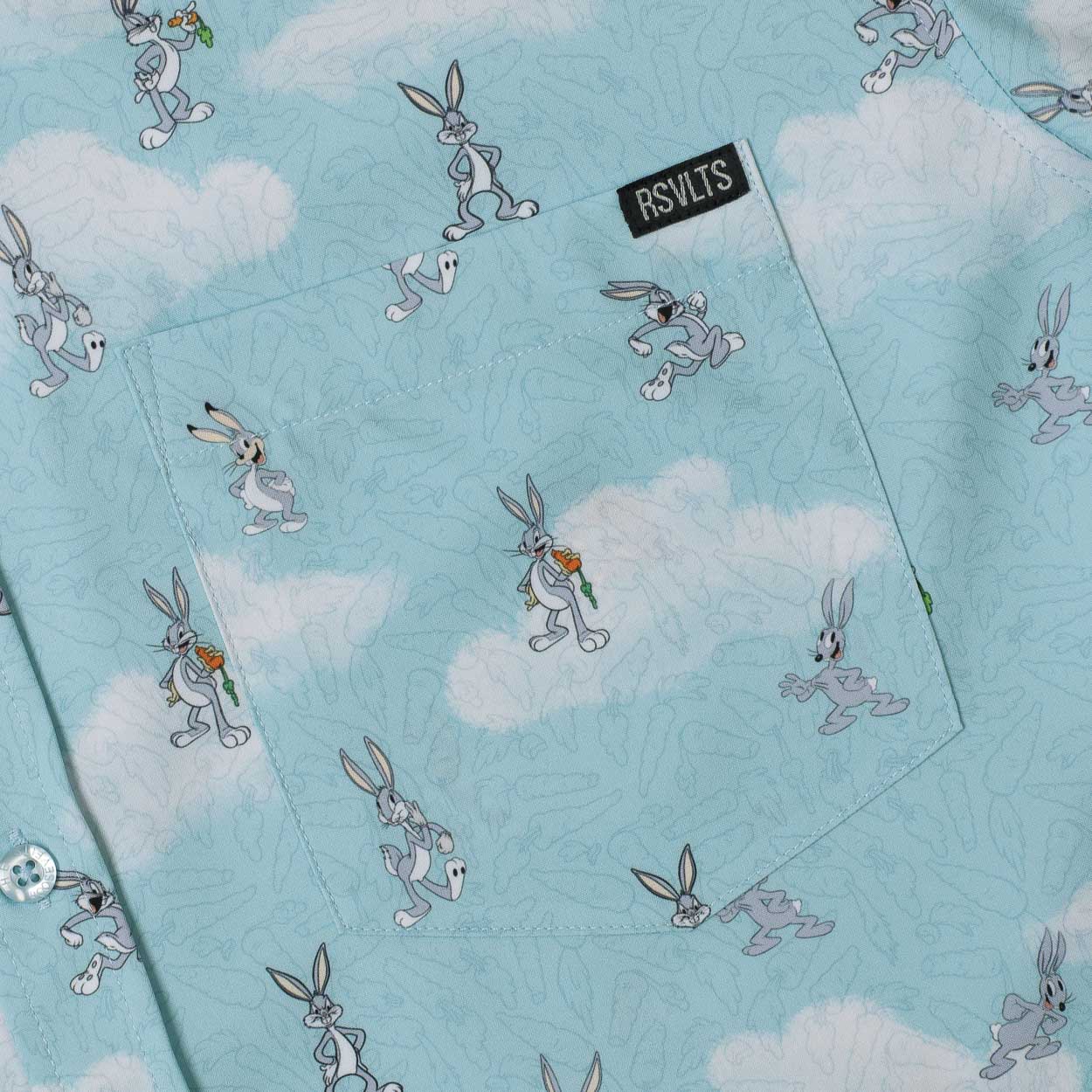 Looney Tunes "The Ehhh-volution of Bugs" – KUNUFLEX Short Sleeve Shirt - Image 5