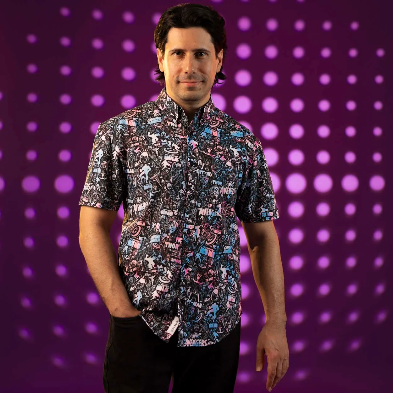Marvel's Avengers “Fight to the Finish” – KUNUFLEX Short Sleeve Shirt - Image 3