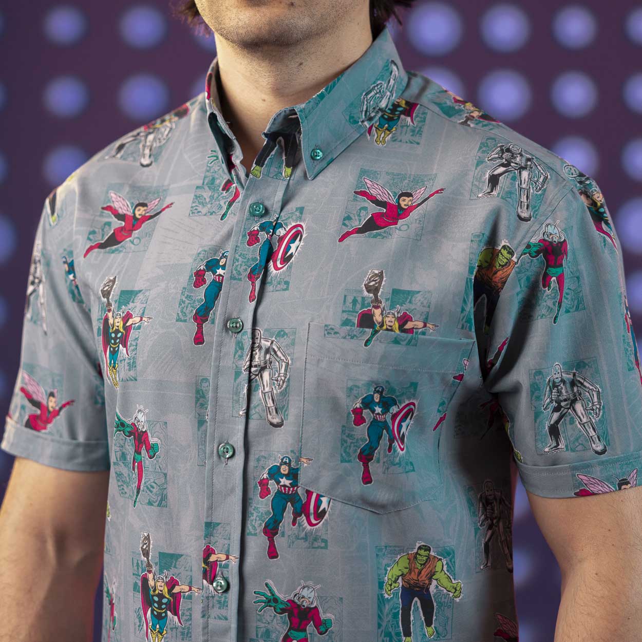 Marvel's Avengers “Origin Stories” – KUNUFLEX Short Sleeve Shirt