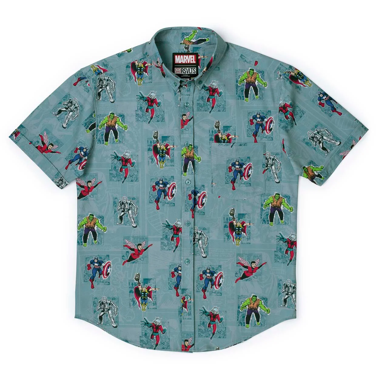 Marvel's Avengers “Origin Stories” – KUNUFLEX Short Sleeve Shirt - Image 4