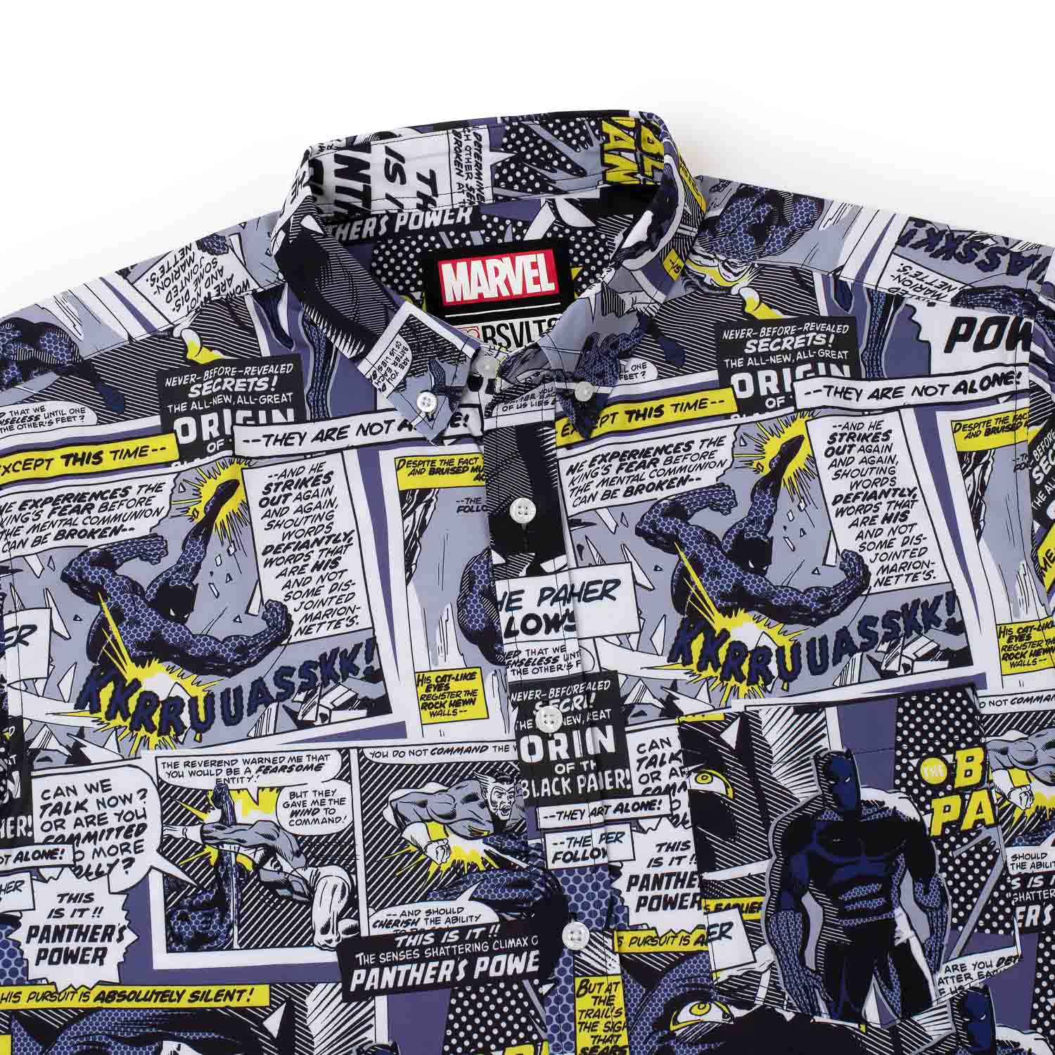 Black Panther "The Panther Follows" – KUNUFLEX Short Sleeve Shirt - Image 4