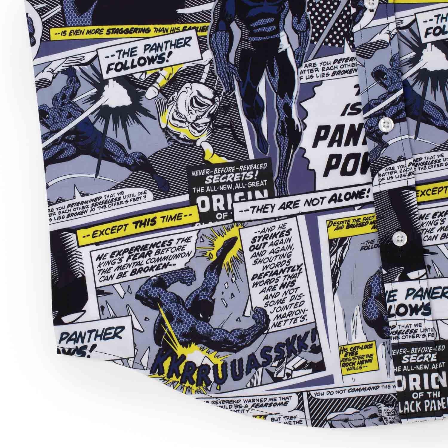 Black Panther "The Panther Follows" – KUNUFLEX Short Sleeve Shirt - Image 5