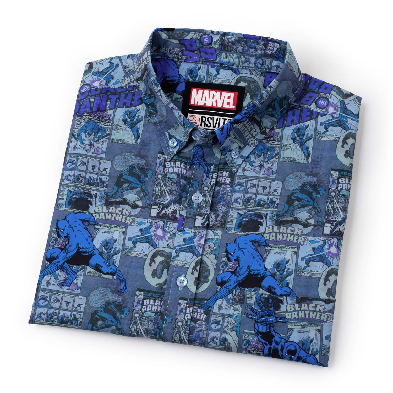 Black Panther "Panther Power" – KUNUFLEX Short Sleeve Shirt - Image 4