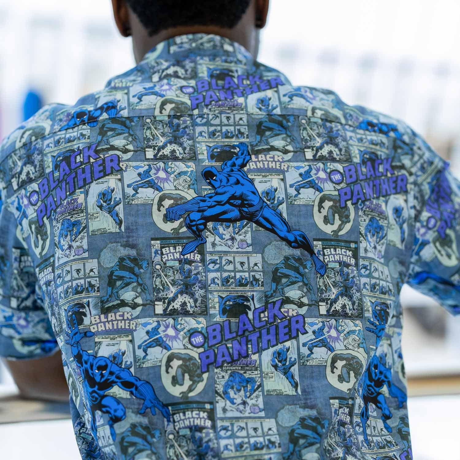 Black Panther "Panther Power" – KUNUFLEX Short Sleeve Shirt - Image 5