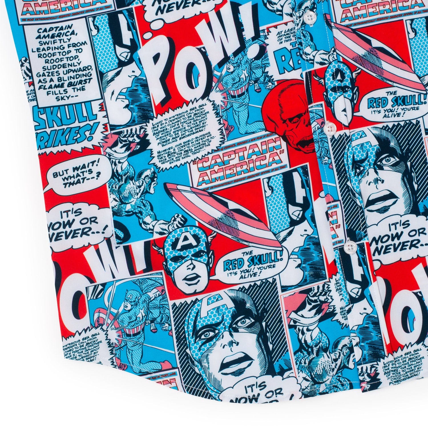 Captain America "The First Avenger" – KUNUFLEX Short Sleeve Shirt - Image 6