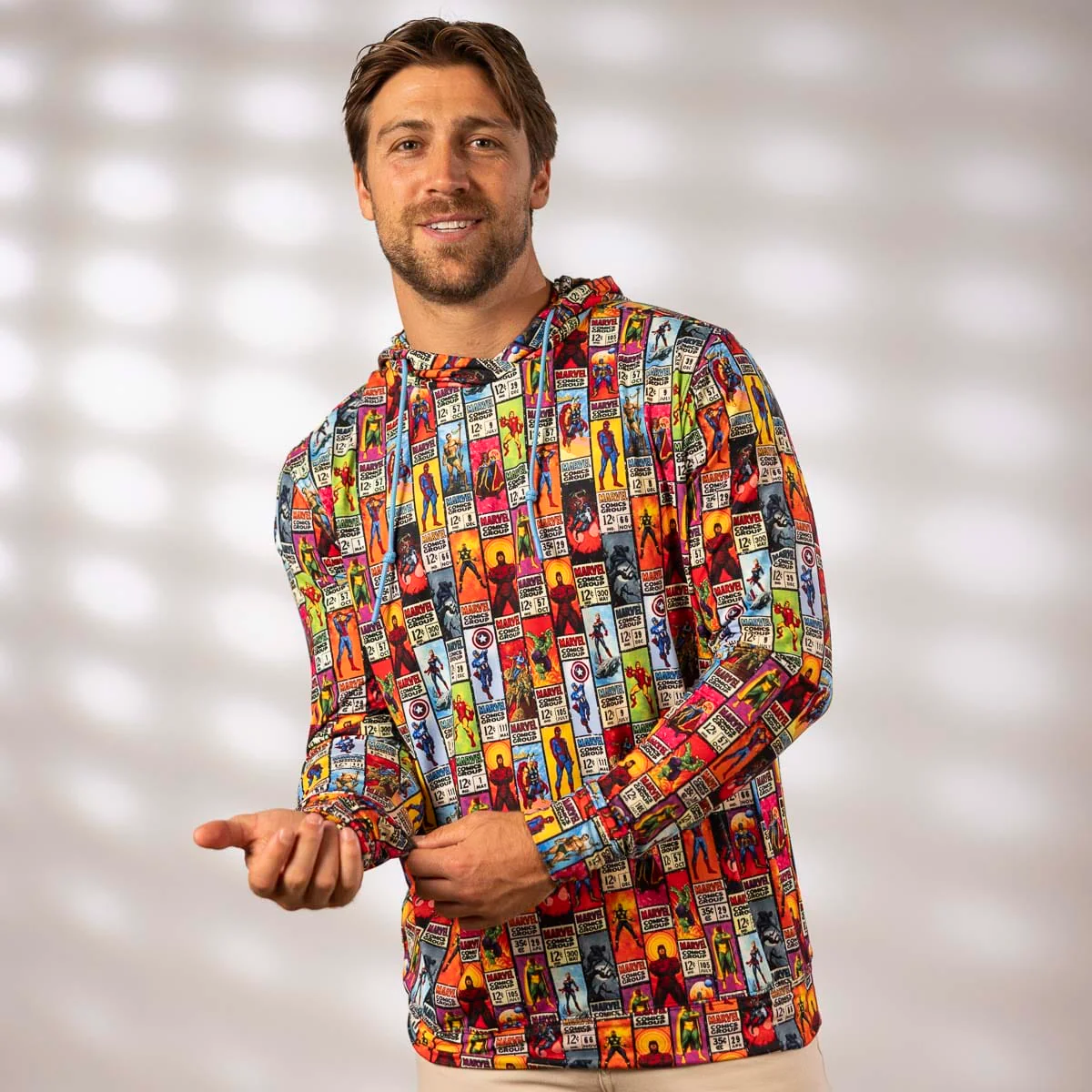 Marvel "Corner Box Brigade" – Performance Hoodie - Image 2