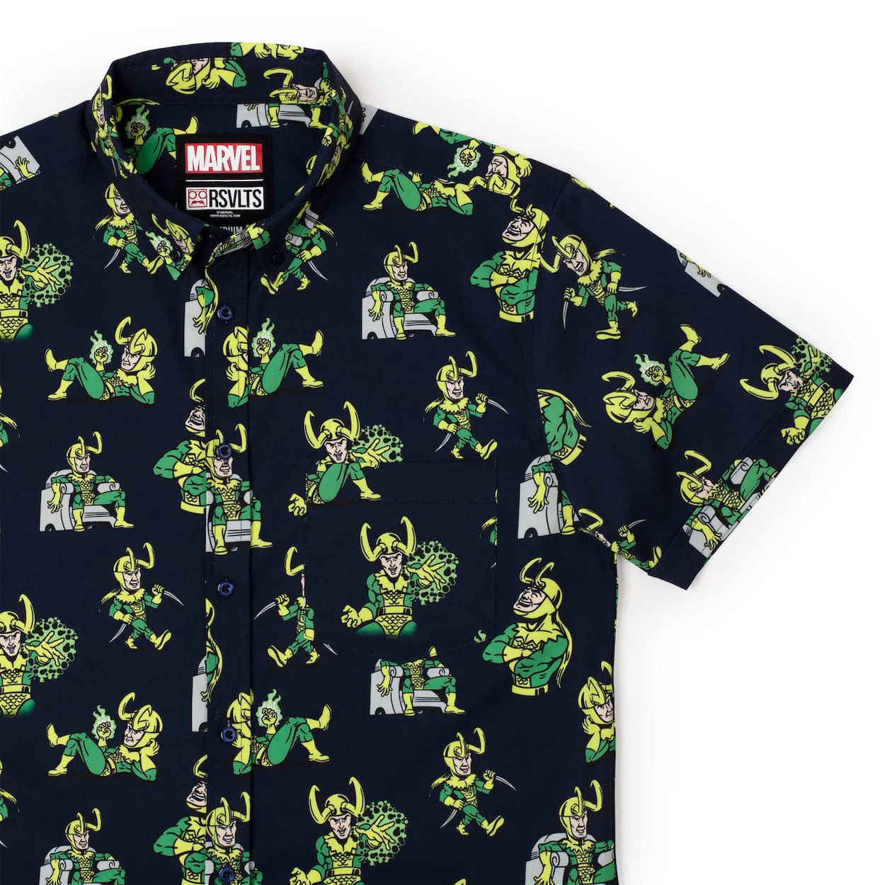 Loki “God of Mischief” – KUNUFLEX Short Sleeve Shirt