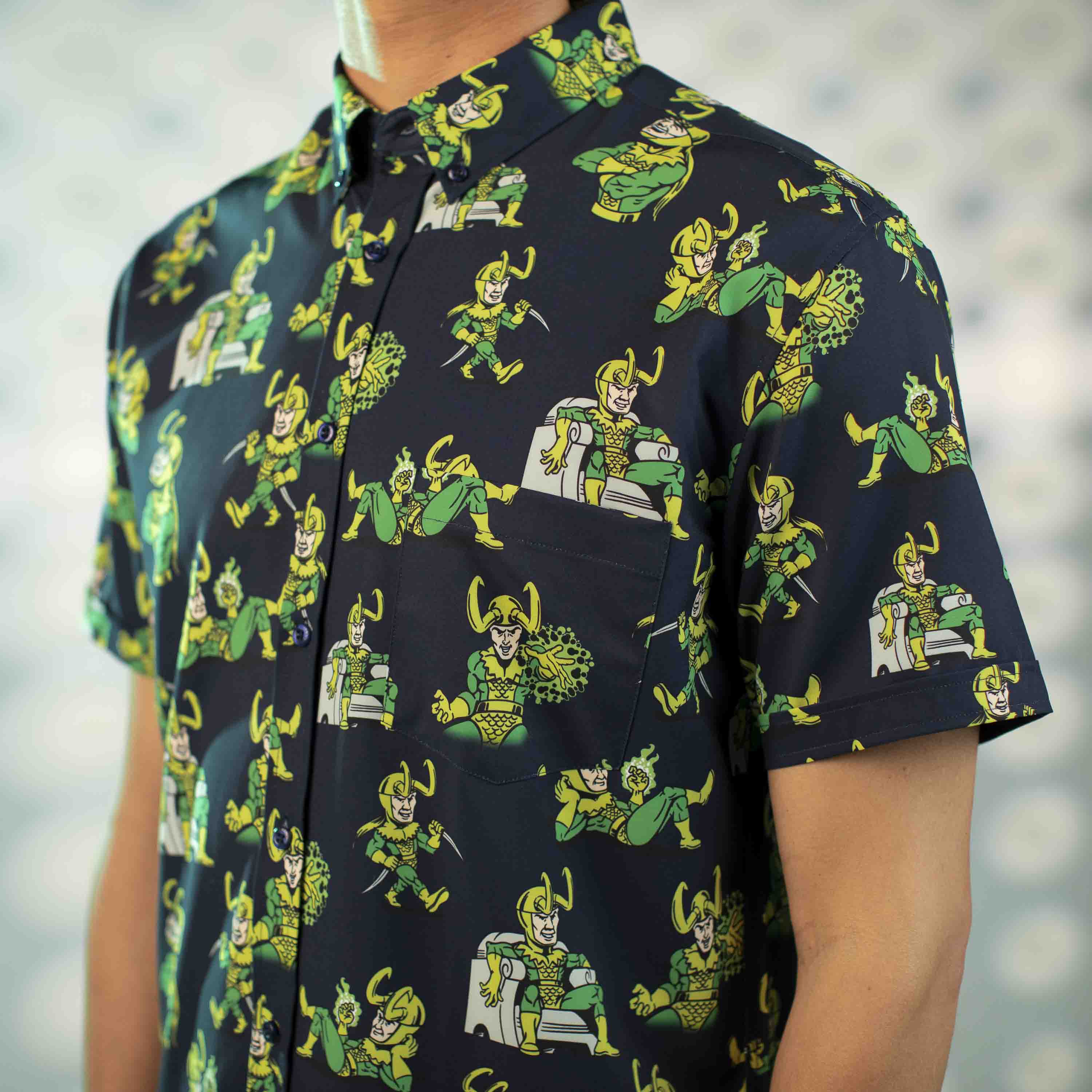 Loki “God of Mischief” – KUNUFLEX Short Sleeve Shirt - Image 2