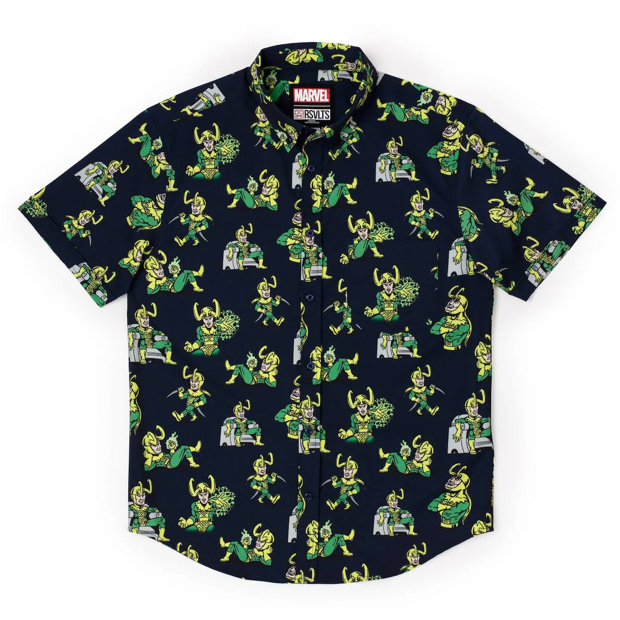 Loki “God of Mischief” – KUNUFLEX Short Sleeve Shirt - Image 5