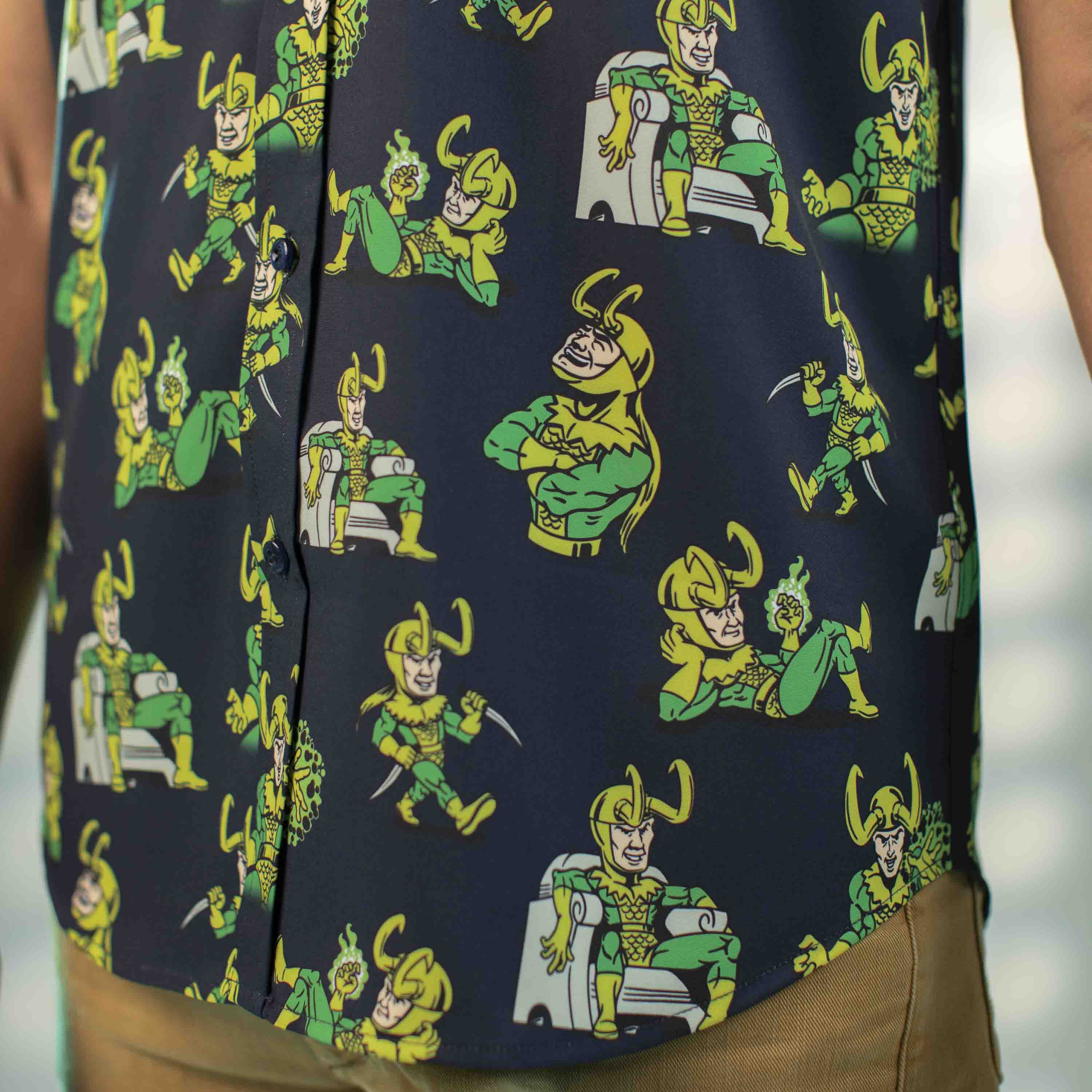Loki “God of Mischief” – KUNUFLEX Short Sleeve Shirt - Image 6