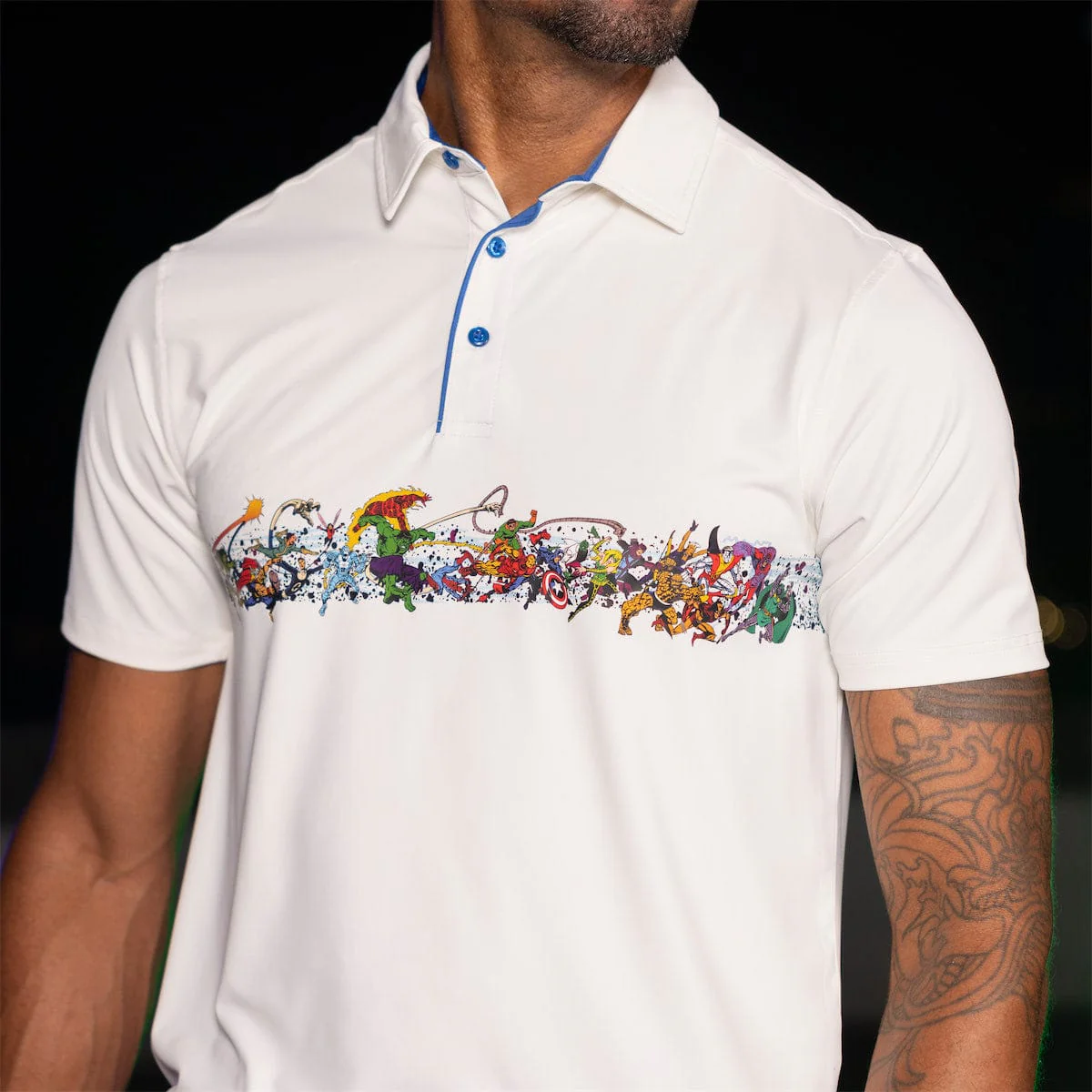 Marvel Secret Wars "Clash of the Cosmos" – All-Day Polo - Image 2
